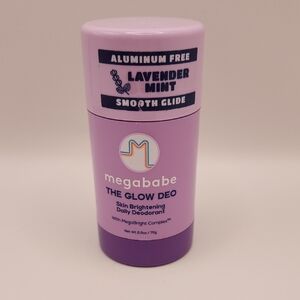 Megababe The Glow Deo Skin Brightening Daily Deodorant 2.6oz. Lavender Mint